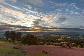 Sunset view at Clent hills. - The Clent Hills lie 10 miles (16 km)  south-west of… | Sunset views, Clent hills, Sunset